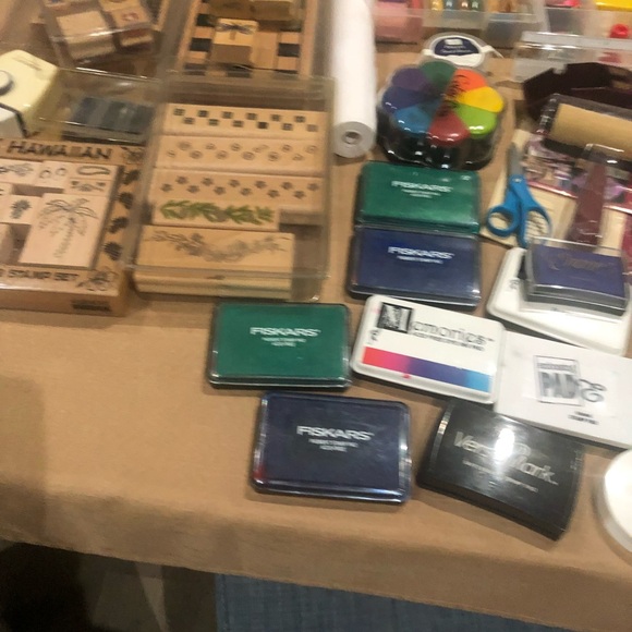 Assorted Rubber Stamp Set with Ink Pads - Picture 3 of 6